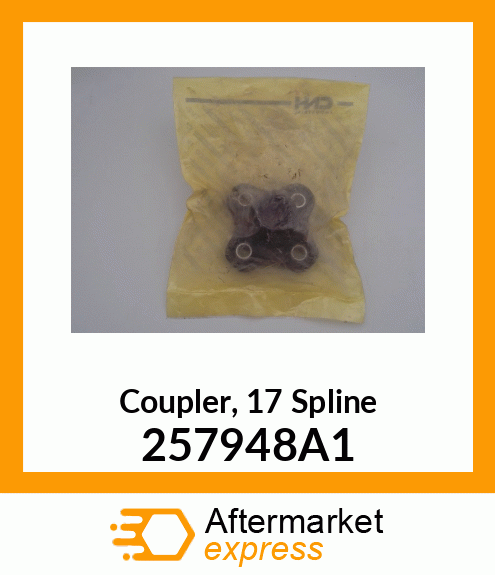 Coupler, 17 Spline 257948A1