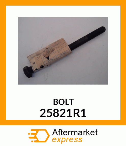 BOLT 25821R1