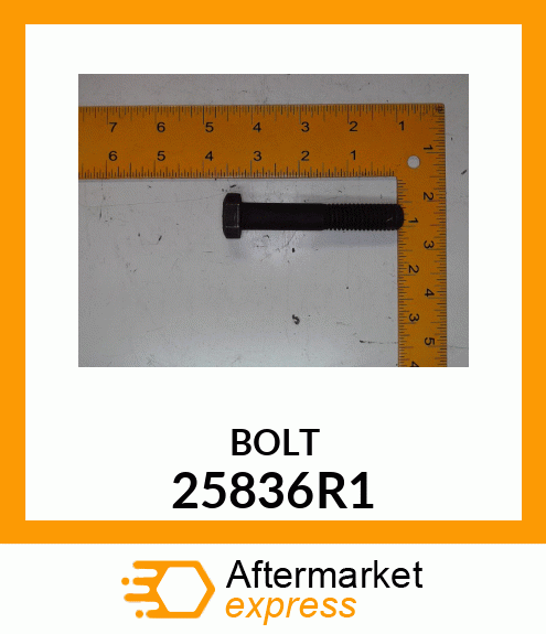 BOLT 25836R1