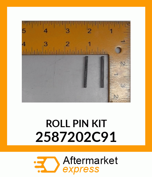 ROLL PIN KIT 2587202C91