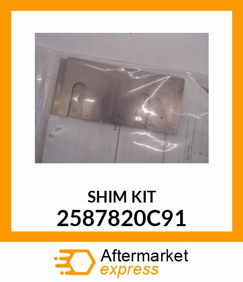 SHIM KIT 2587820C91