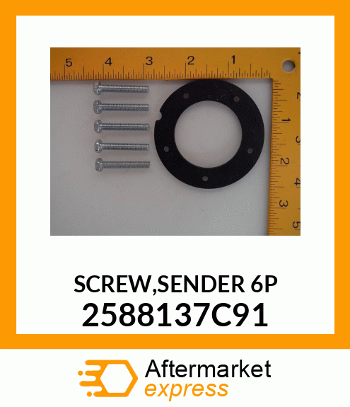 SCREW,SENDER 6P 2588137C91