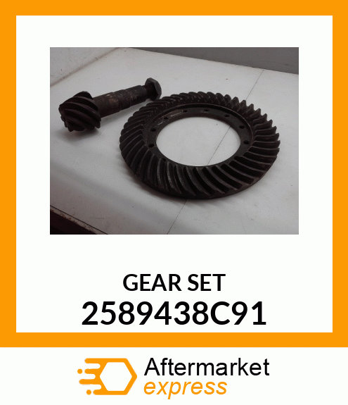 GEAR SET 2589438C91