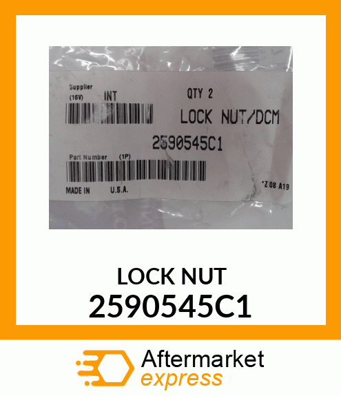 LOCK NUT 2590545C1