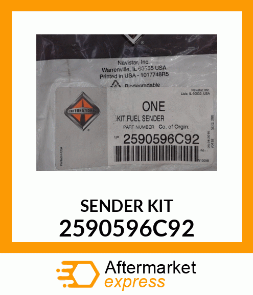 SENDER KIT 2590596C92