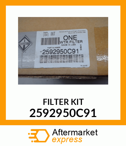 FILTER KIT 2592950C91