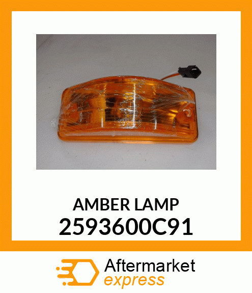 AMBER LAMP 2593600C91