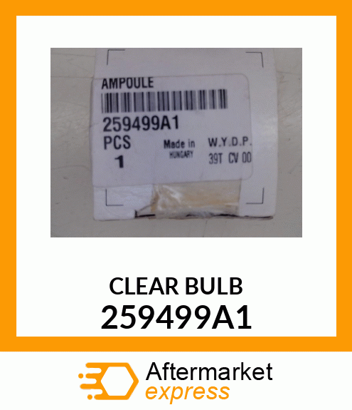 CLEAR BULB 259499A1