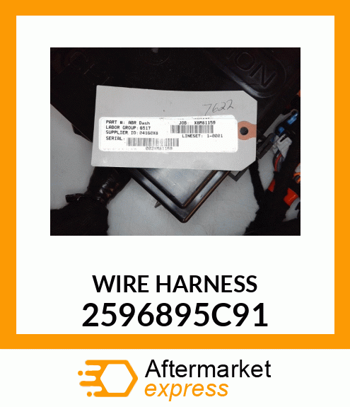 WIRE HARNESS 2596895C91