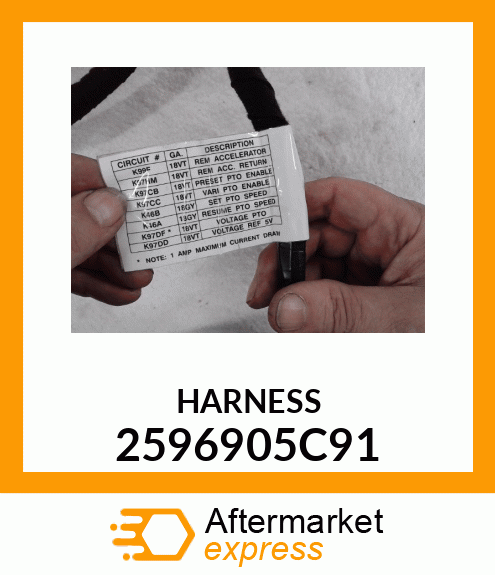 HARNESS 2596905C91