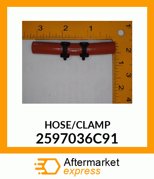 HOSE/CLAMP 2597036C91