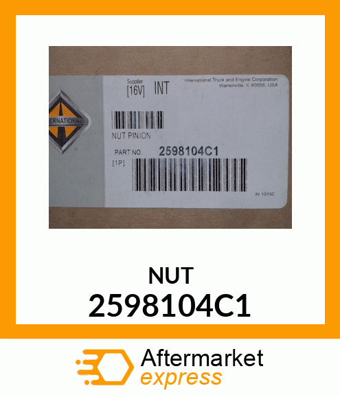 NUT 2598104C1