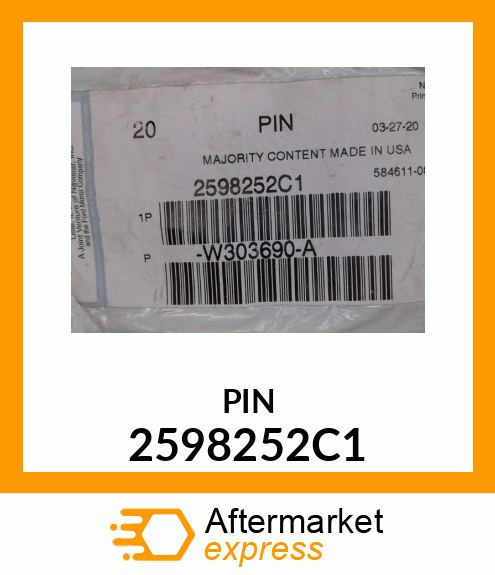 PIN 2598252C1