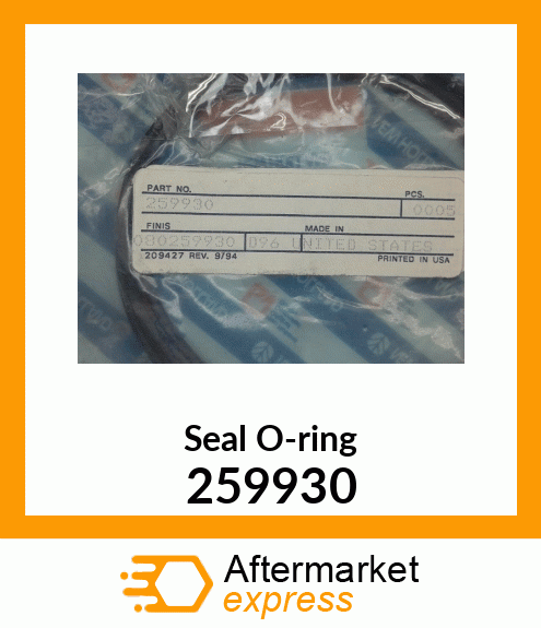 Seal O-ring 259930