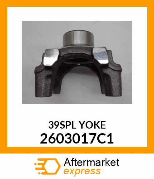 39SPL YOKE 2603017C1