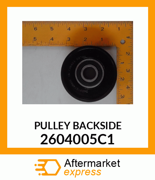 PULLEY BACKSIDE 2604005C1