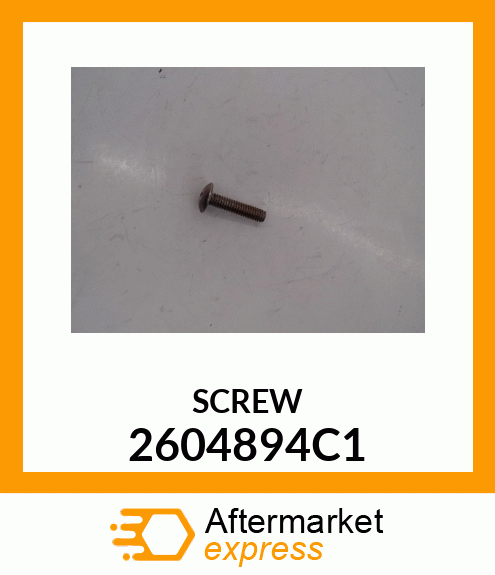 SCREW 2604894C1