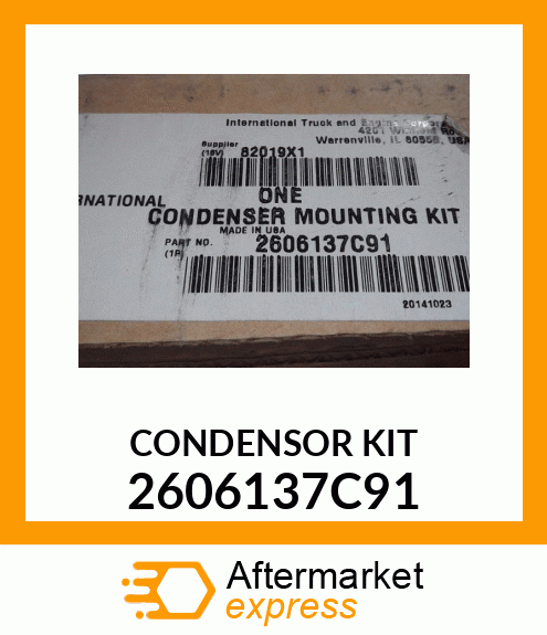 CONDENSOR KIT 2606137C91