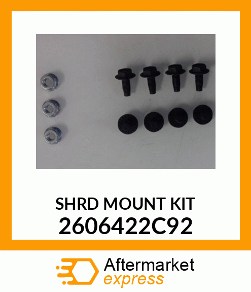 SHRD MOUNT KIT 2606422C92