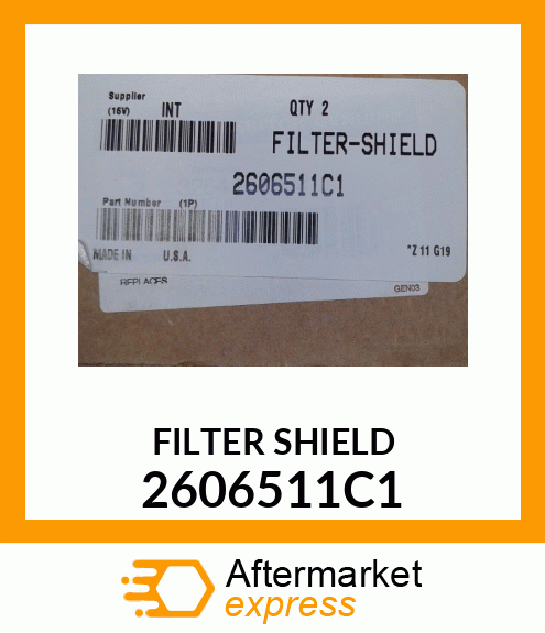 FILTER SHIELD 2606511C1