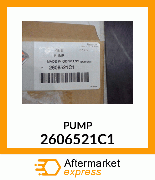 PUMP 2606521C1