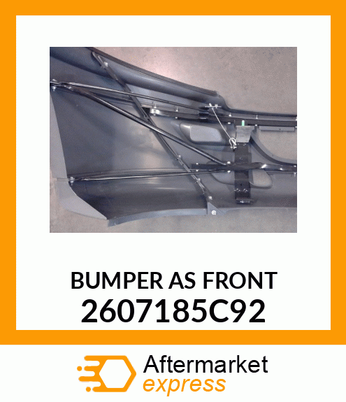 BUMPER AS FRONT 2607185C92