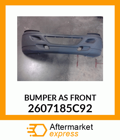 BUMPER AS FRONT 2607185C92