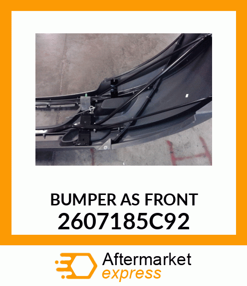 BUMPER AS FRONT 2607185C92