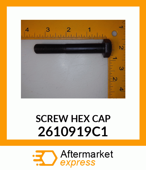 SCREW HEX CAP 2610919C1