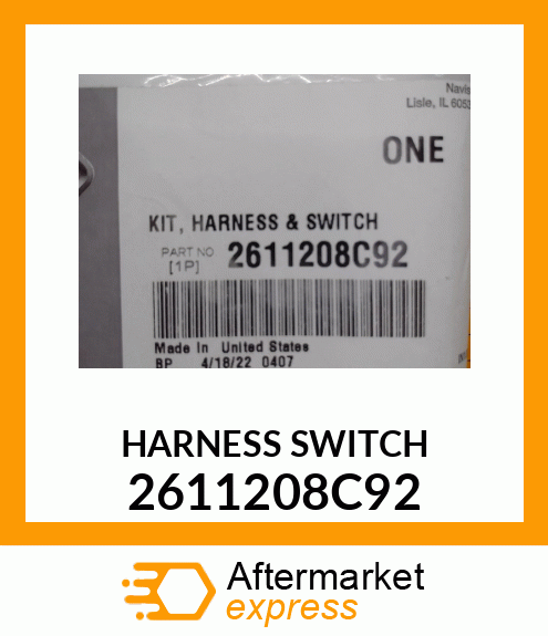 HARNESS SWITCH 2611208C92