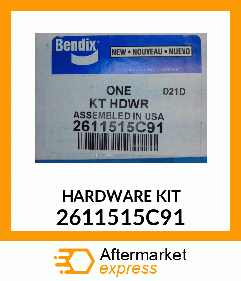 HARDWARE KIT 2611515C91