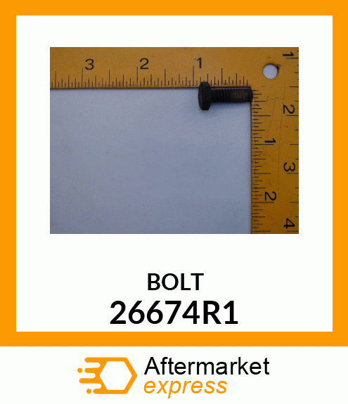 BOLT 26674R1