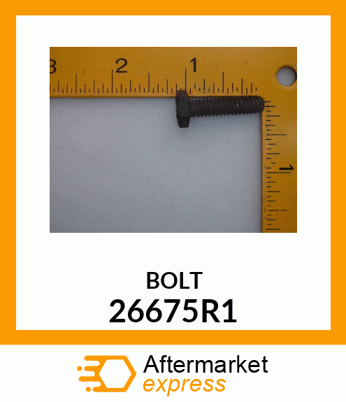 BOLT 26675R1