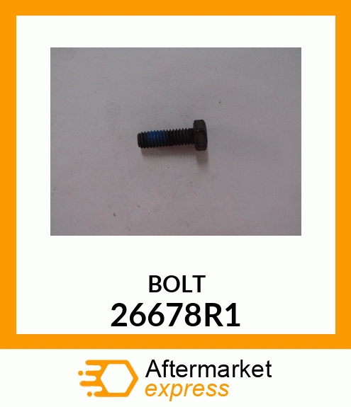 BOLT 26678R1