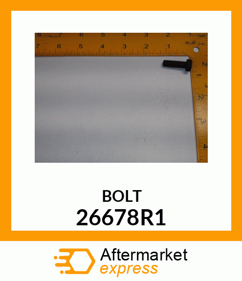 BOLT 26678R1