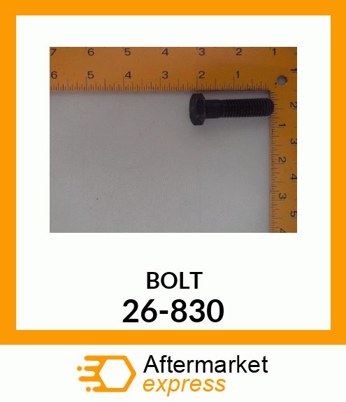 BOLT 26-830