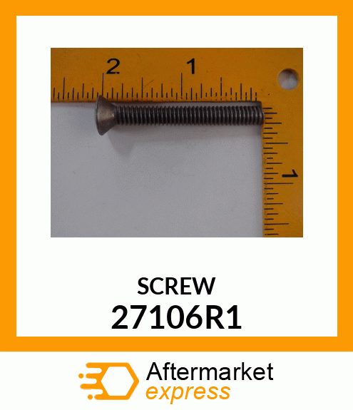 SCREW 27106R1