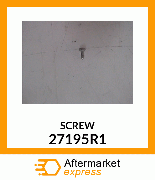 SCREW 27195R1