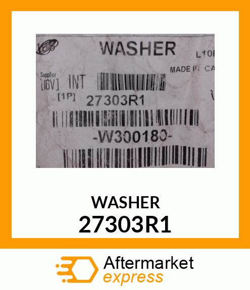 WASHER 27303R1