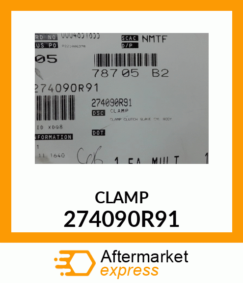 CLAMP 274090R91