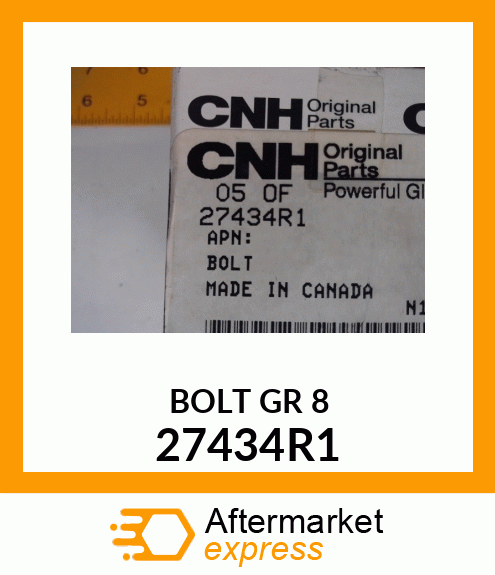 BOLT GR 8 27434R1