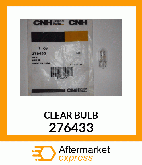 CLEAR BULB 276433