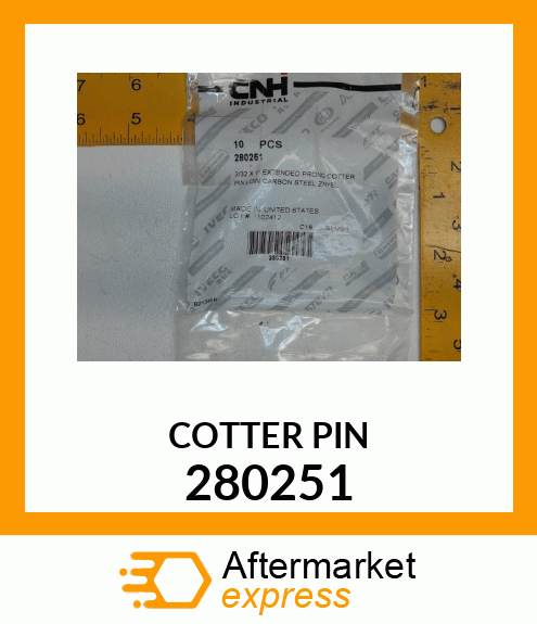 COTTER PIN 280251