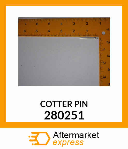 COTTER PIN 280251