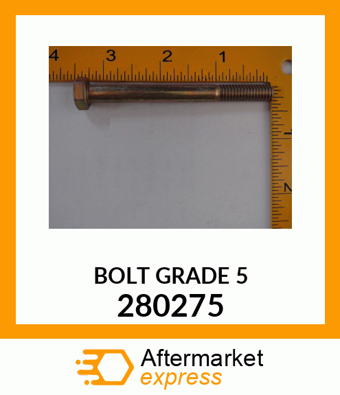 BOLT GRADE 5 280275