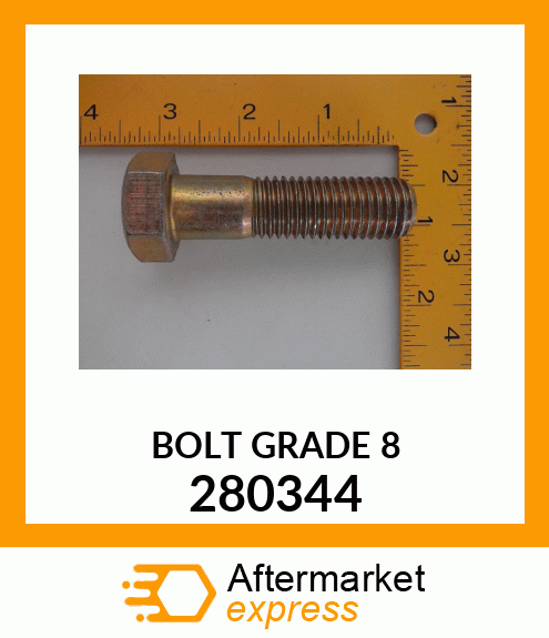 BOLT GRADE 8 280344