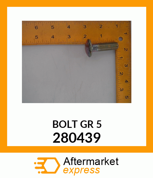 BOLT GR 5 280439