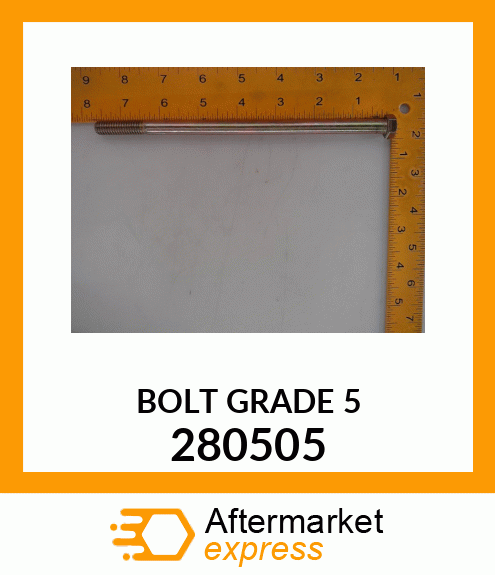 BOLT GRADE 5 280505