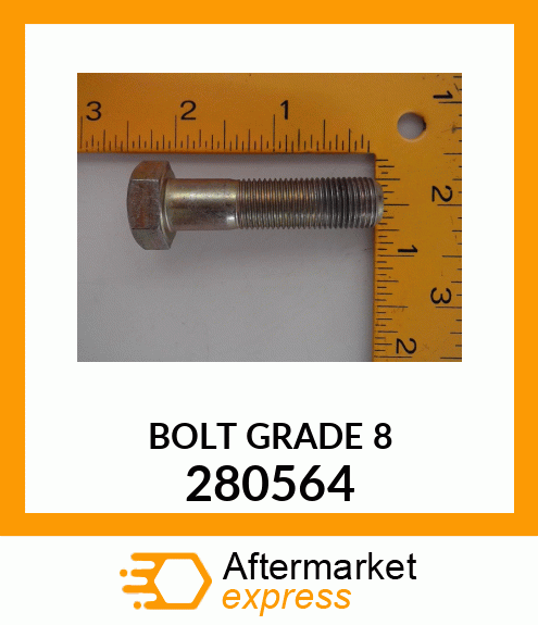 BOLT GRADE 8 280564