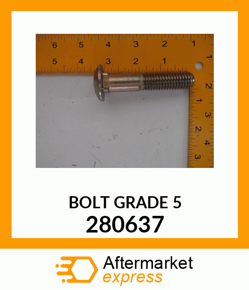 BOLT GRADE 5 280637